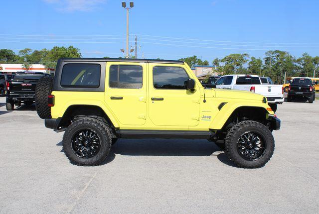used 2022 Jeep Wrangler Unlimited 4xe car, priced at $38,995