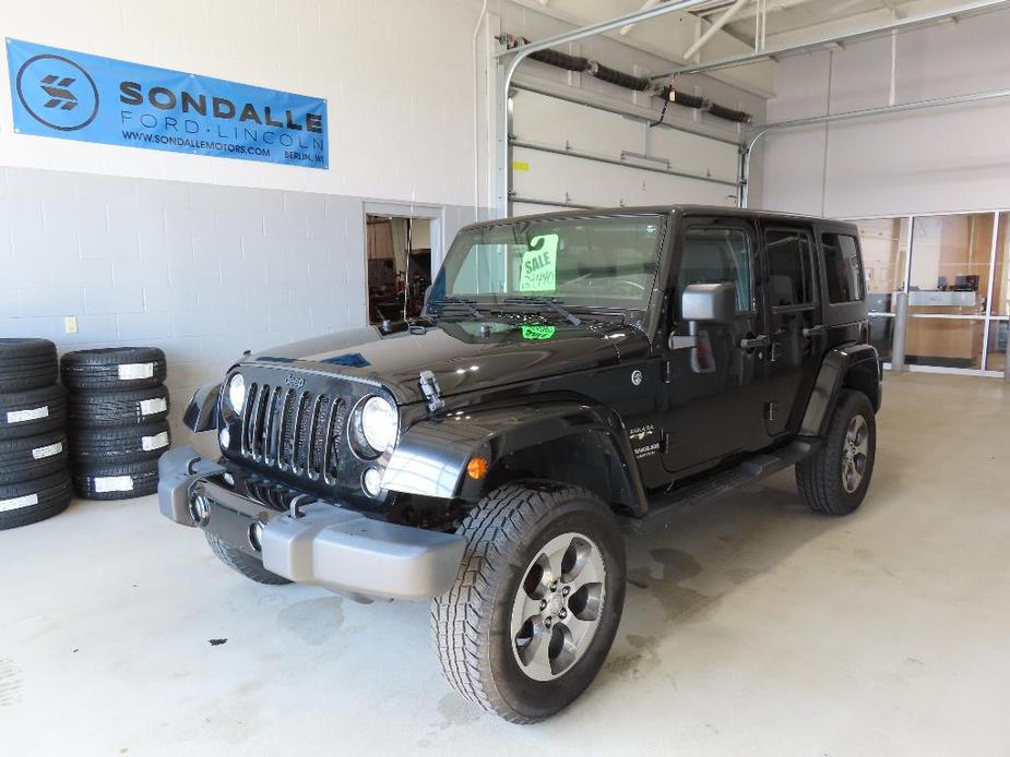 used 2017 Jeep Wrangler Unlimited car, priced at $27,900