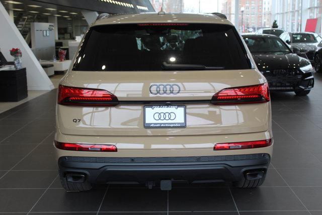 new 2025 Audi Q7 car, priced at $78,455