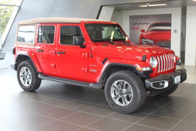 used 2022 Jeep Wrangler Unlimited car, priced at $30,509