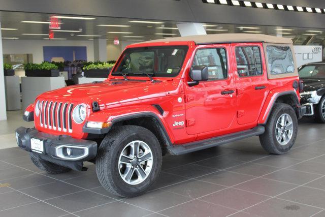 used 2022 Jeep Wrangler Unlimited car, priced at $30,509