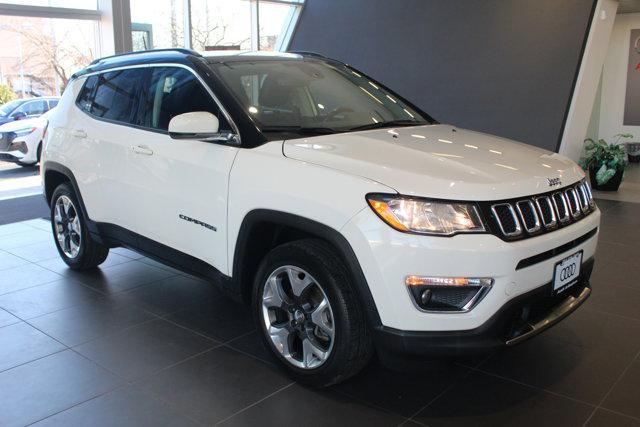 used 2021 Jeep Compass car, priced at $19,785