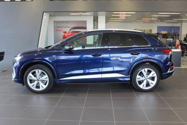 used 2023 Audi Q4 e-tron car, priced at $35,998