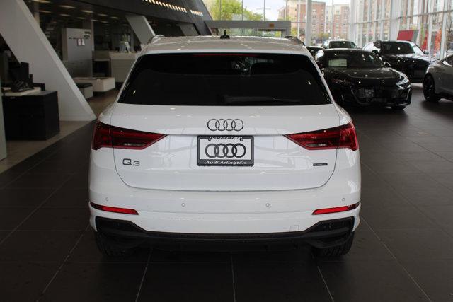 new 2024 Audi Q3 car, priced at $43,188