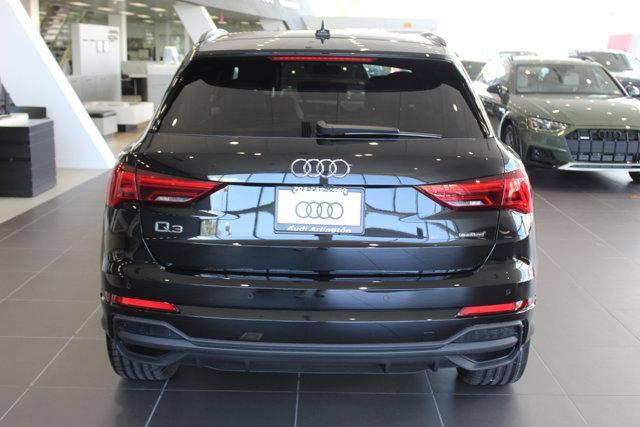 new 2024 Audi Q3 car, priced at $42,288