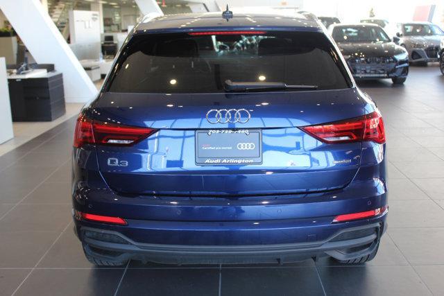 used 2024 Audi Q3 car, priced at $39,051