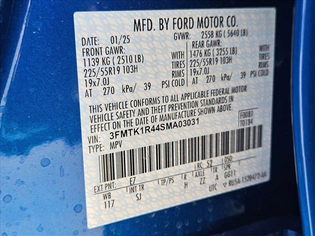 new 2025 Ford Mustang Mach-E car, priced at $37,620