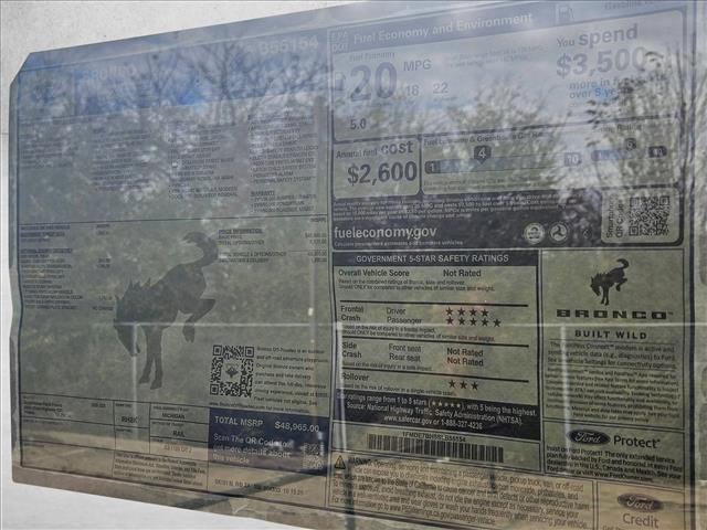 new 2025 Ford Bronco car, priced at $42,495