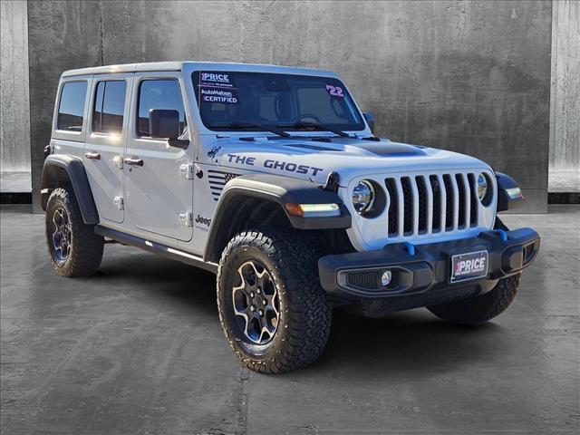 used 2022 Jeep Wrangler Unlimited 4xe car, priced at $36,985