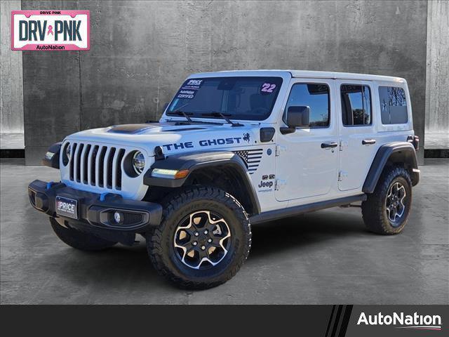 used 2022 Jeep Wrangler Unlimited 4xe car, priced at $37,885