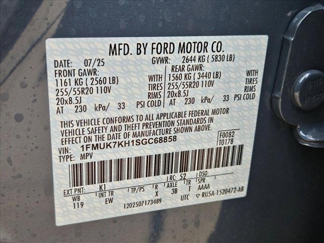 new 2025 Ford Explorer car, priced at $44,449