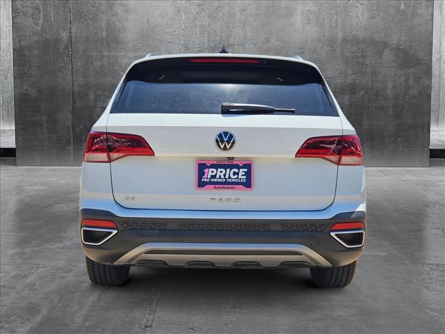used 2022 Volkswagen Taos car, priced at $19,595