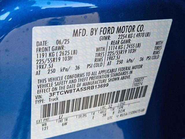 new 2025 Ford Maverick car, priced at $33,995