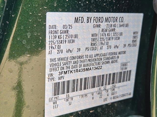 new 2025 Ford Mustang Mach-E car, priced at $37,620