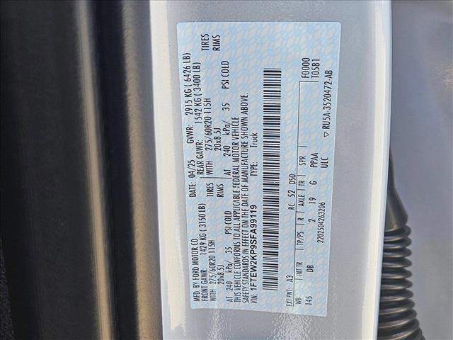 new 2025 Ford F-150 car, priced at $40,999
