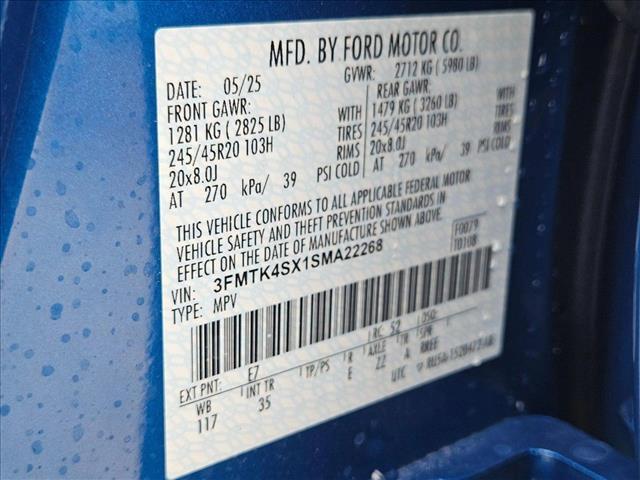 new 2025 Ford Mustang Mach-E car, priced at $57,888