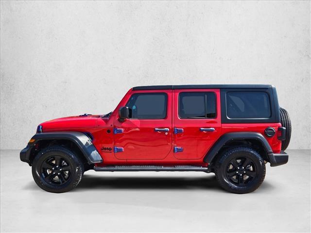 used 2021 Jeep Wrangler Unlimited car, priced at $30,995
