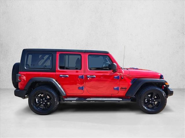 used 2021 Jeep Wrangler Unlimited car, priced at $30,995