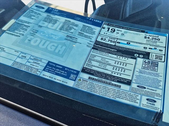 new 2025 Ford F-150 car, priced at $64,495