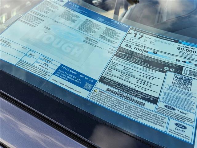 new 2025 Ford F-150 car, priced at $67,100