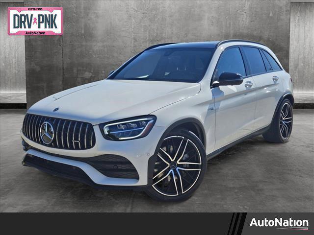 used 2020 Mercedes-Benz AMG GLC 43 car, priced at $44,995