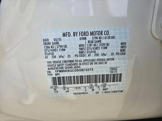 new 2025 Ford Explorer car, priced at $57,059