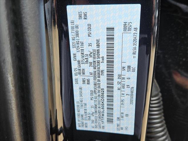 new 2025 Ford F-150 car, priced at $56,458