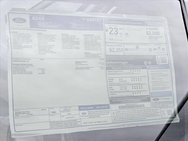 new 2024 Ford Edge car, priced at $28,999