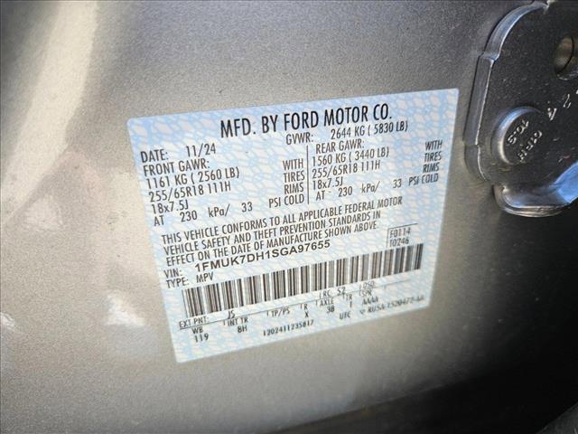 new 2025 Ford Explorer car, priced at $38,450