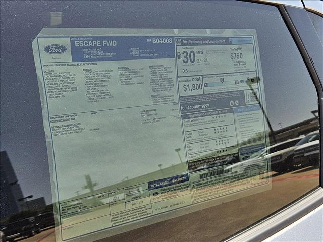 new 2024 Ford Escape car, priced at $24,985