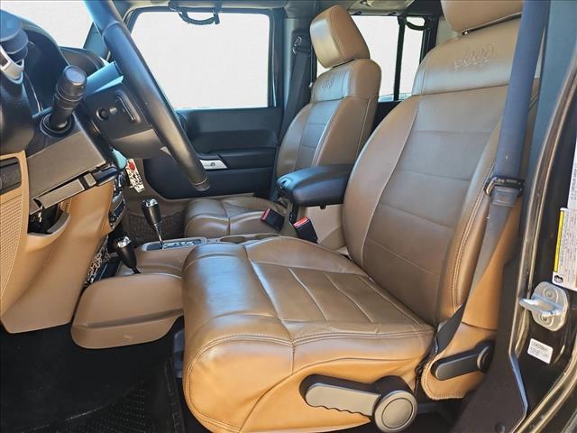 used 2012 Jeep Wrangler Unlimited car, priced at $16,989