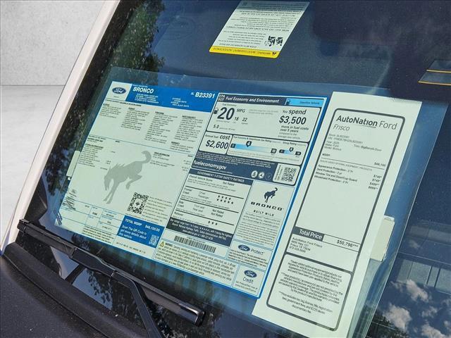 new 2025 Ford Bronco car, priced at $43,055