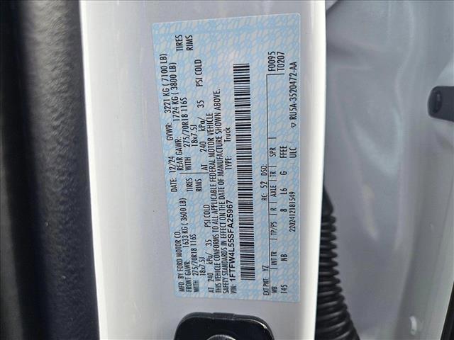 new 2025 Ford F-150 car, priced at $76,610
