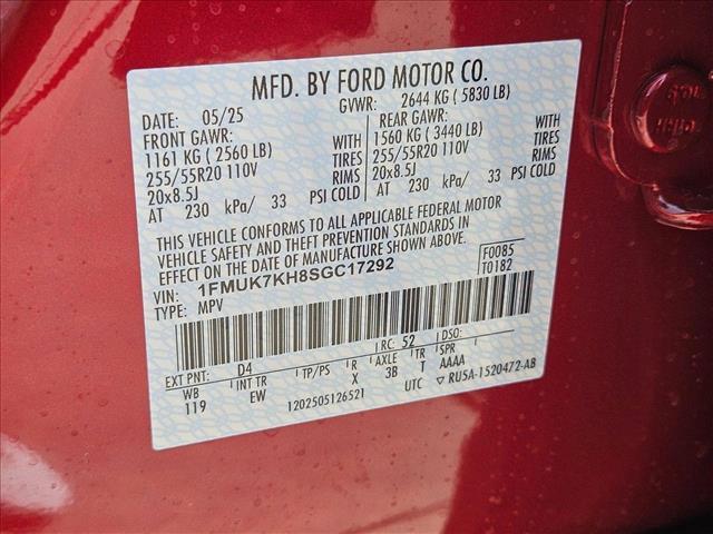 new 2025 Ford Explorer car, priced at $43,759