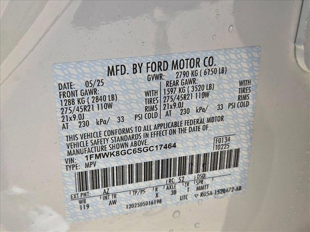 new 2025 Ford Explorer car, priced at $54,720