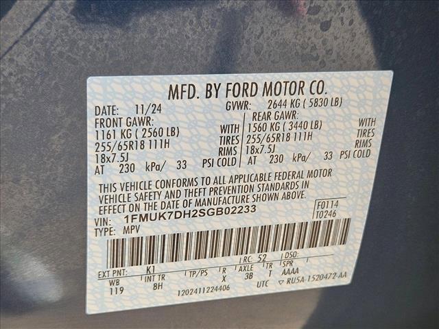 new 2025 Ford Explorer car, priced at $35,995