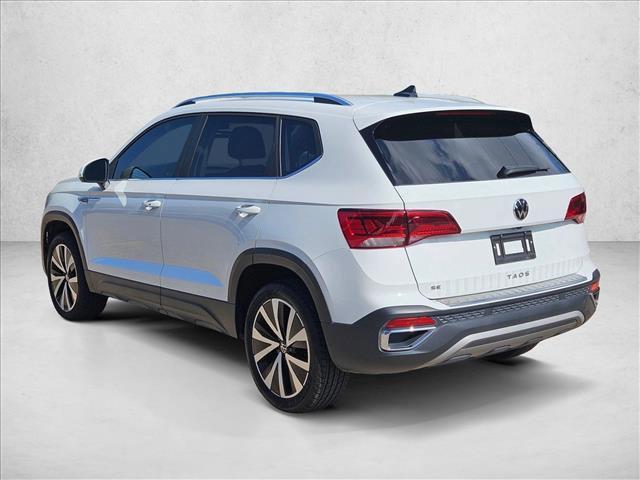 used 2023 Volkswagen Taos car, priced at $18,394