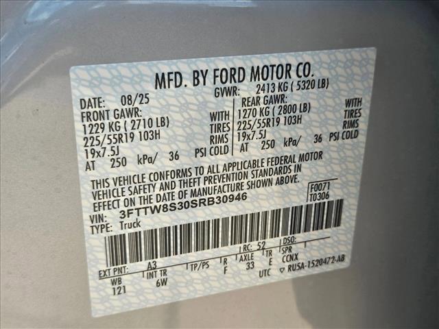 new 2025 Ford Maverick car, priced at $43,520