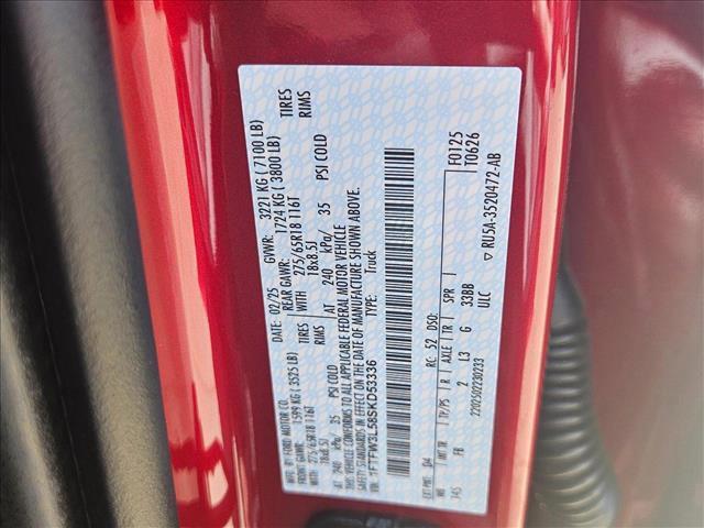 new 2025 Ford F-150 car, priced at $54,095