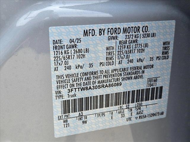 new 2025 Ford Maverick car, priced at $28,041