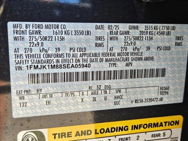 new 2025 Ford Expedition Max car, priced at $83,550
