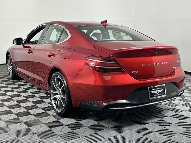 used 2023 Genesis G70 car, priced at $27,376