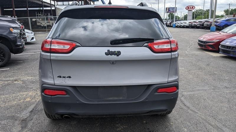 used 2018 Jeep Cherokee car, priced at $17,500