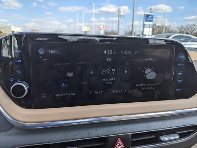 used 2021 Hyundai Sonata car, priced at $17,790