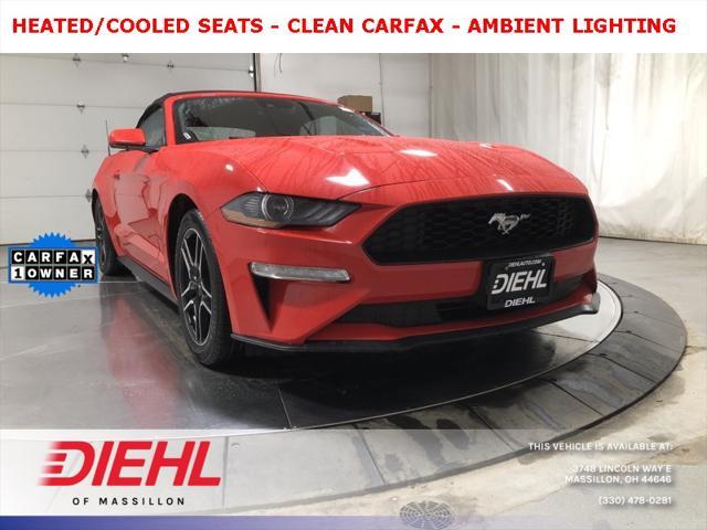 used 2023 Ford Mustang car, priced at $27,300