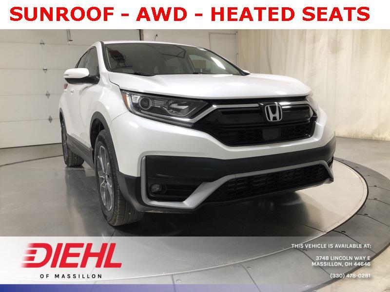 used 2021 Honda CR-V car, priced at $25,000