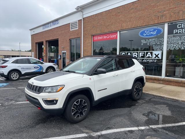 used 2021 Jeep Compass car, priced at $20,300