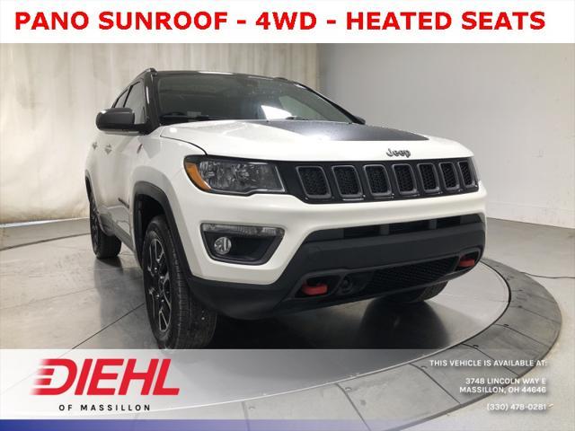 used 2021 Jeep Compass car, priced at $20,200