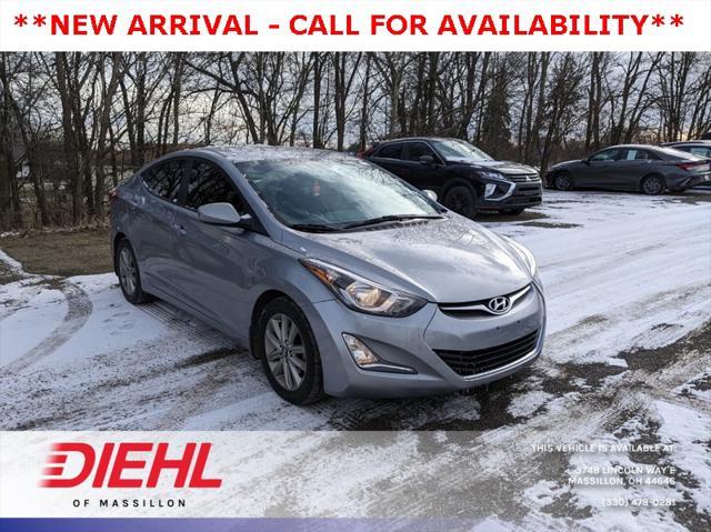 used 2015 Hyundai Elantra car, priced at $8,443