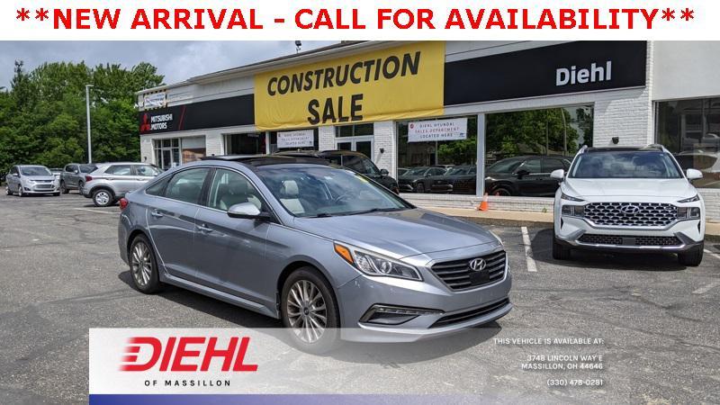 used 2015 Hyundai Sonata car, priced at $8,700
